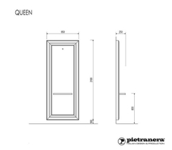 Зеркало парикмахерское QUEEN