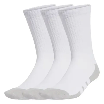 Теннисные носки Adidas Essentials Climacool Cushioned Crew 3P - white/grey two