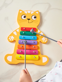 Детский металлофон «Котик» 7 нот