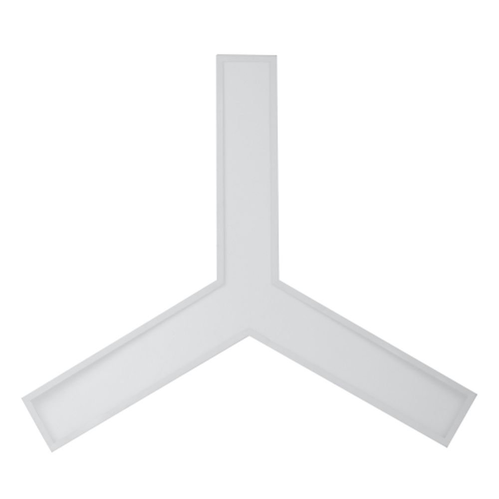 Светильник LED ЭРА Geometria SPO-141-W-40K-028 Igrek 28Вт 4000К 1900Лм IP40 600*600*80 белый подвесной