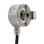 Инкрементальный программируемый энкодер INNOCONT D=50мм, полый вал 10мм, 5…30VDC, выход TTL/HTL с инверсией, IP 54