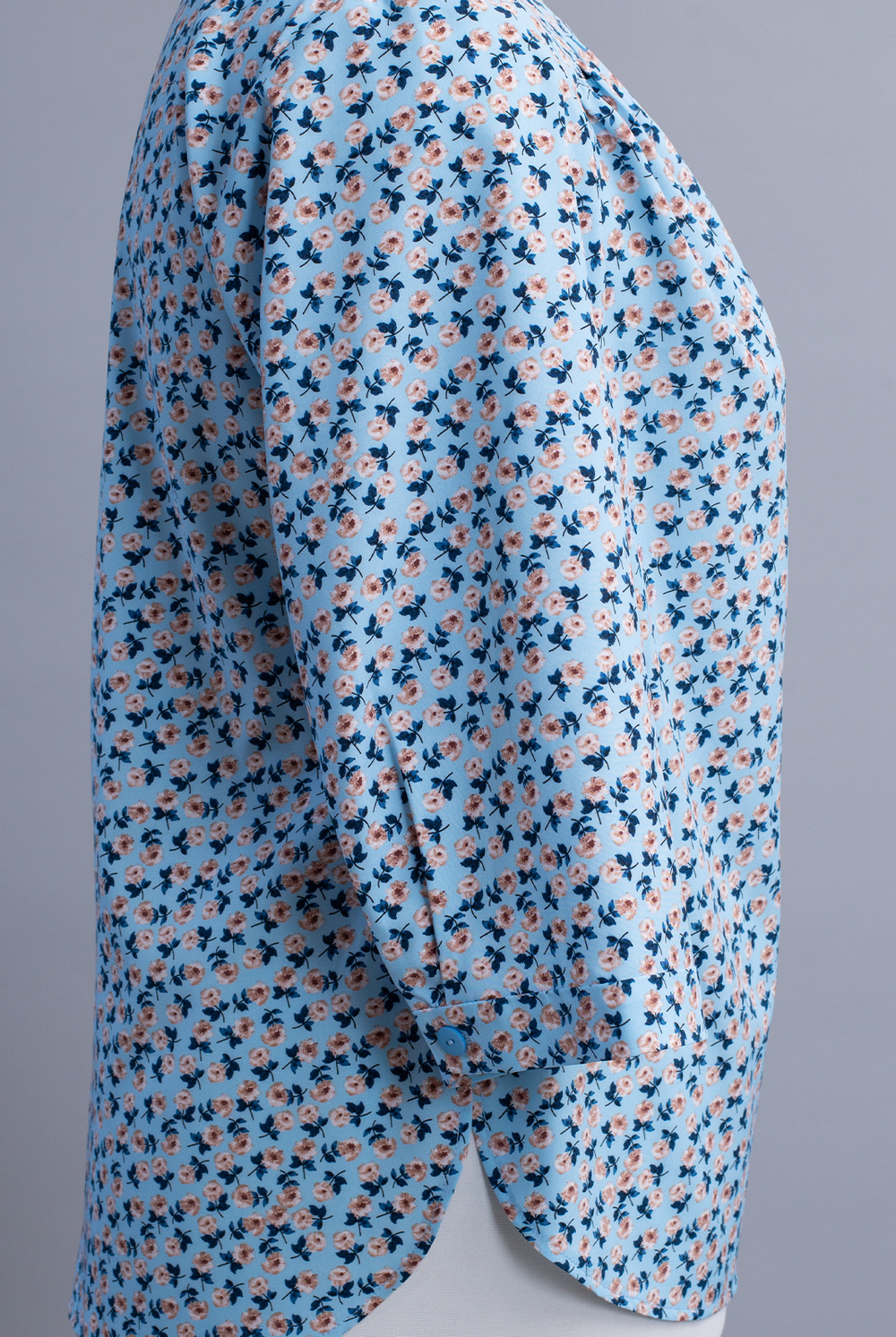 Блузка 1582А, Цветы #176Цв091582А