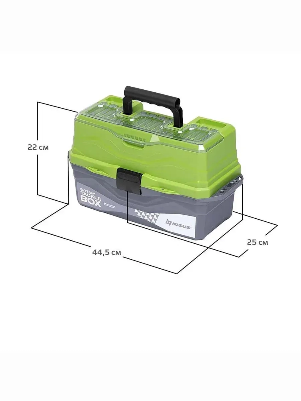 Ящик для снастей Tackle Box трехполочный (N-TB-3-Т)