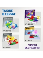 Конструктор электронный «Световые представления», 8 схем, 17