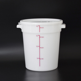 Контейнер круглый 4 л, полипропилен/с крышкой