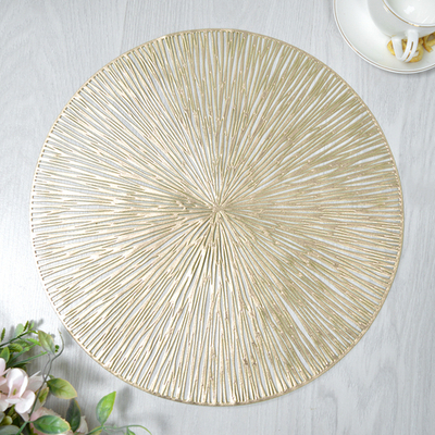 Салфетка сервировочная 38см "Аjour", золото