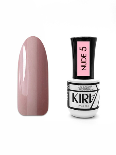 КИРА гель-лак NUDE  005 10 мл.