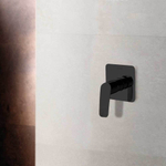 Встраиваемый смеситель для душа на 1 выход NEW FLY 571801SNM чёрный