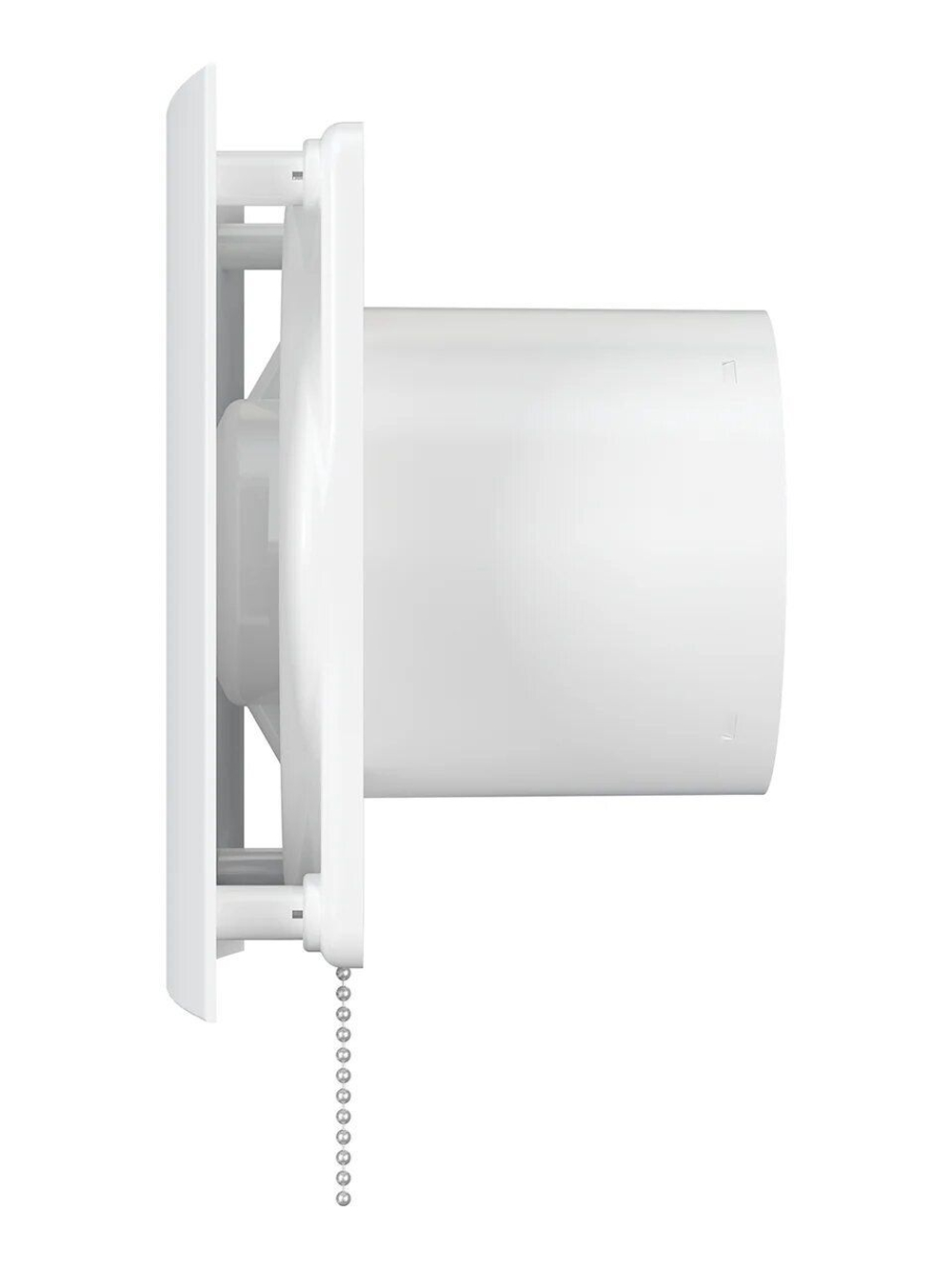 Вентилятор накладной QUADRO D125 обр.клапан тяг.выкл. ERA