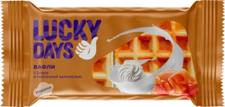 Мягкий десерт с молочной карамелью Lucky Days 144г