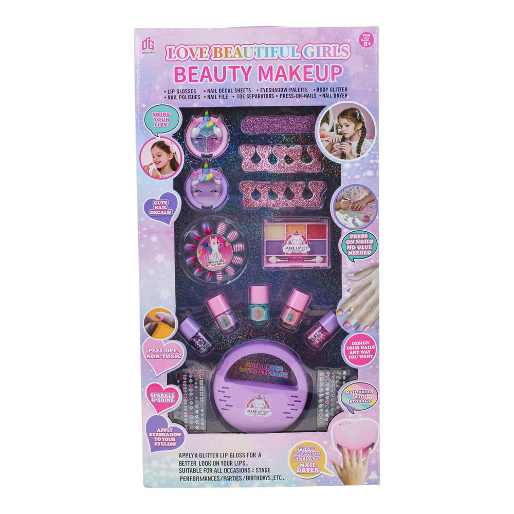 Набор косметики д/девочки, коробка 2635B
