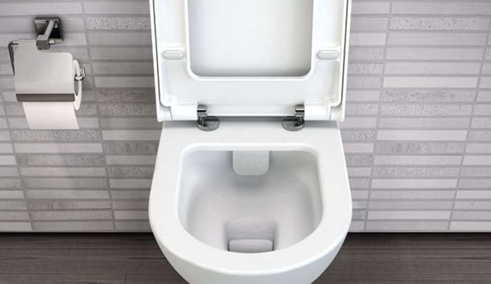 Унитаз-компакт VitrA Sento 9830B003-7203 безободковый с тонким сиденьем микролифт