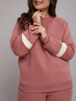 Костюмы с брюками КБофн-042/пудровый