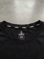 Футболка оверсайз хлопковая черная LEGENDA Русич красный