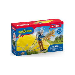 Schleich Dinosaurus - парашютист-спасатель 41471 / артикул   41471  / GTIN 4059433573519