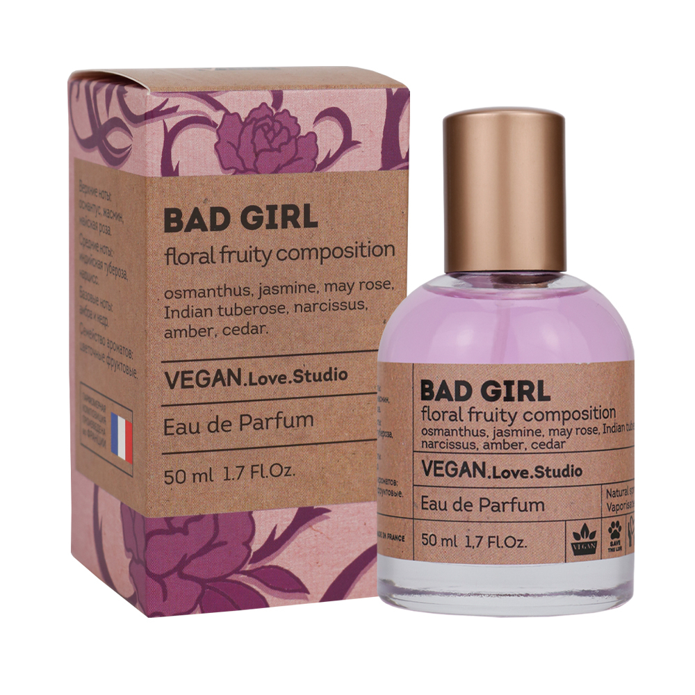 Вода парфюмерная Vegan Love Studio Bad Girl (Веган Лав Студио Бэд Гёл) - 50ml for women