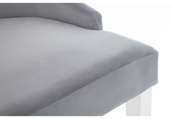 Стул Elegance white / grey