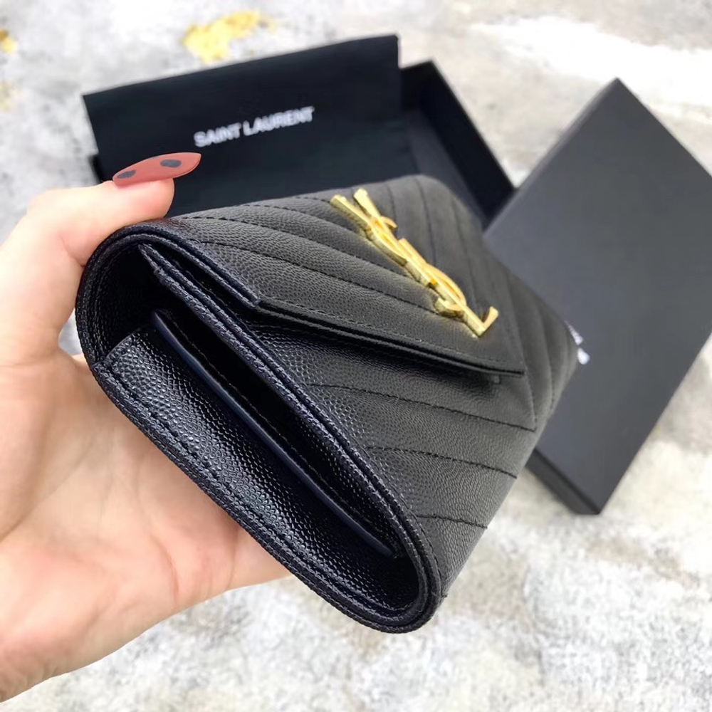 Saint Laurent Cassandre Flap Wallet