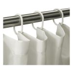 Штора для ванной Nofer 09051.178.V, белый винил