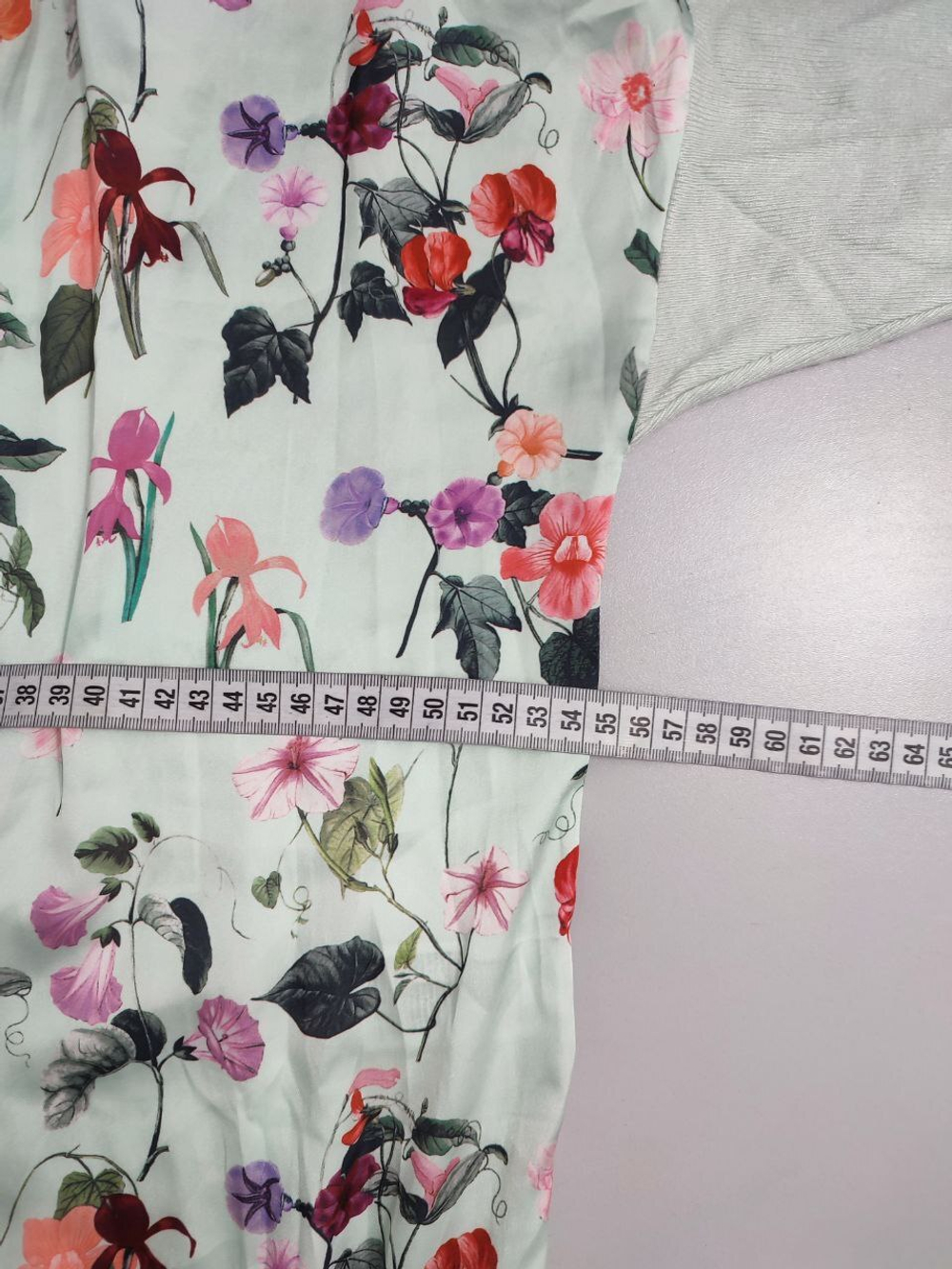 Блузка Oodji с цветочным принтом 46 размер