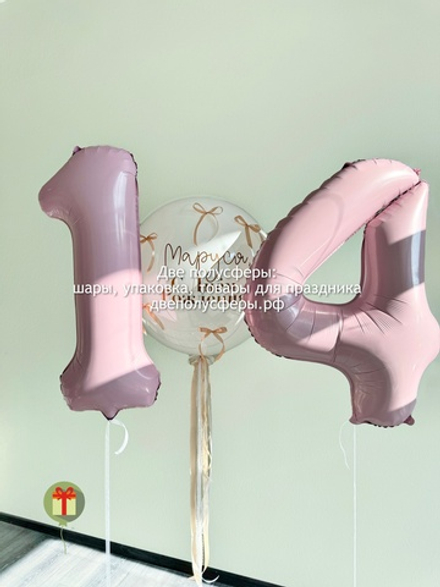 Набор с цифрами и сферой