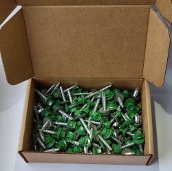 Саморез кровельный 4.8х35 6002 (лиственно-зелёный) 1кг