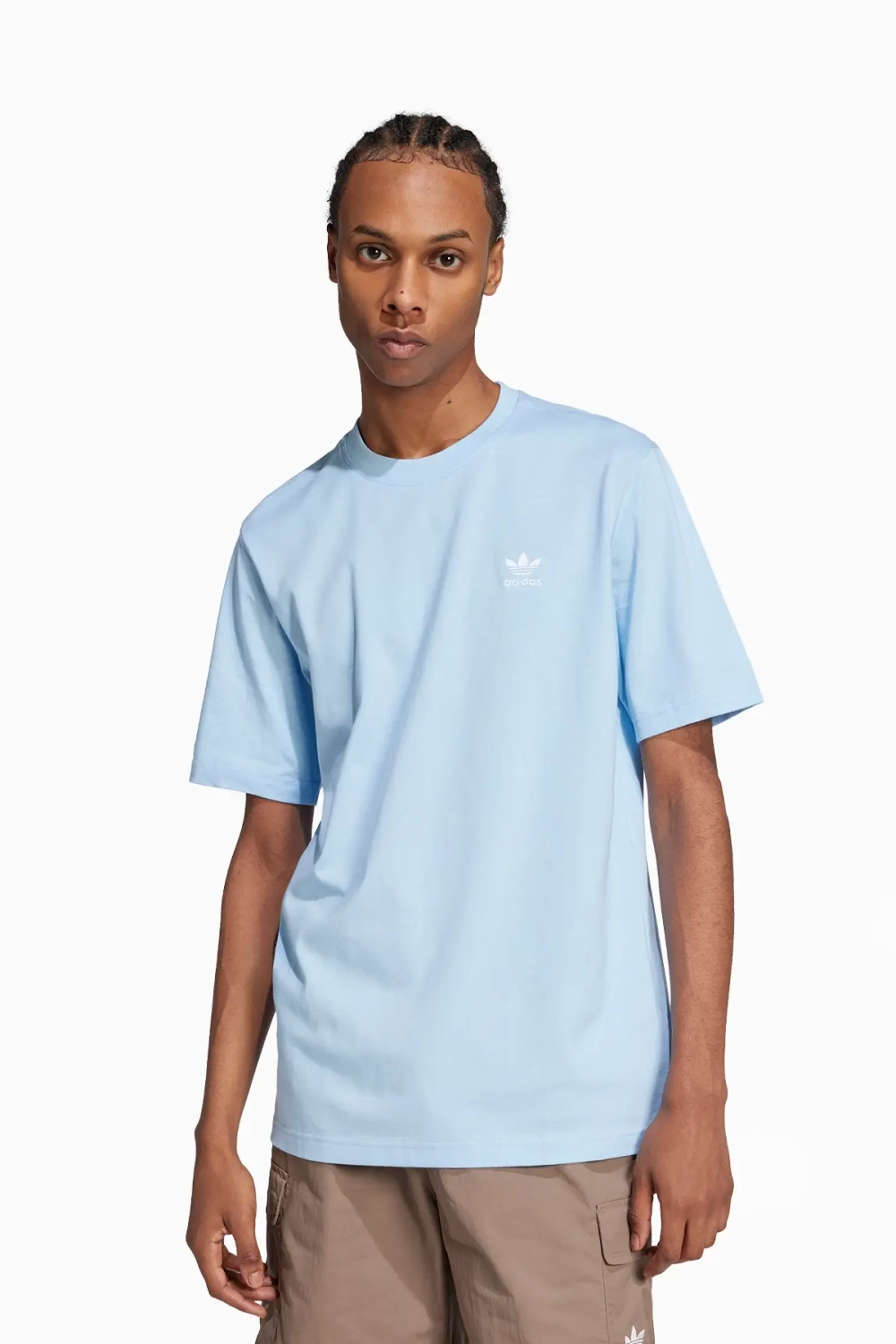 Футболка adidas Trefoil Essentials - голубой