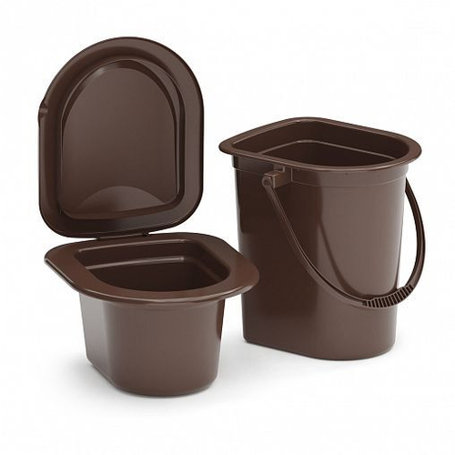 Ведро туалетное 17л со съемным горшком 52992