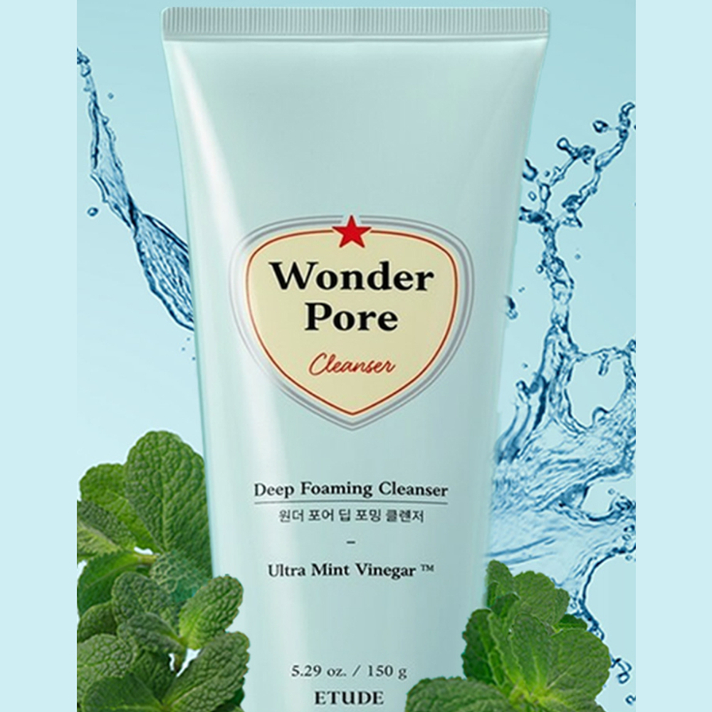 Etude House Wonder Pore Deep Foaming Cleanser пенка для глубокой очистки пор