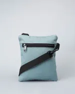 Сумка Карман Нейлон ∕  Бирюзовая кожа Серо-Голубой