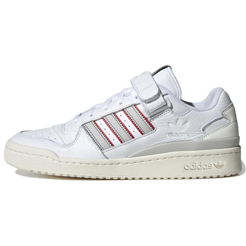 Кроссовки Adidas Originals Forum Low White Grey Red