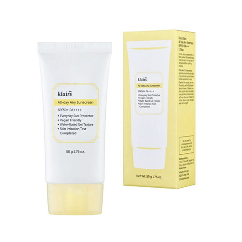 Dear Klairs All-day Airy Sunscreen SPF50+ PA++++ 50ml