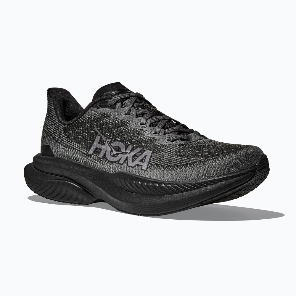 Женские кроссовки для бега HOKA Mach 6 black/fuchcsia