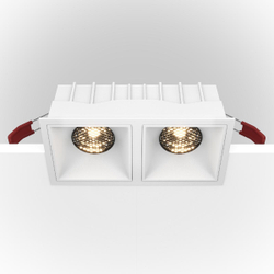 Встраиваемый светильник Maytoni Technical DL043-02-15W3K-D-SQ-W