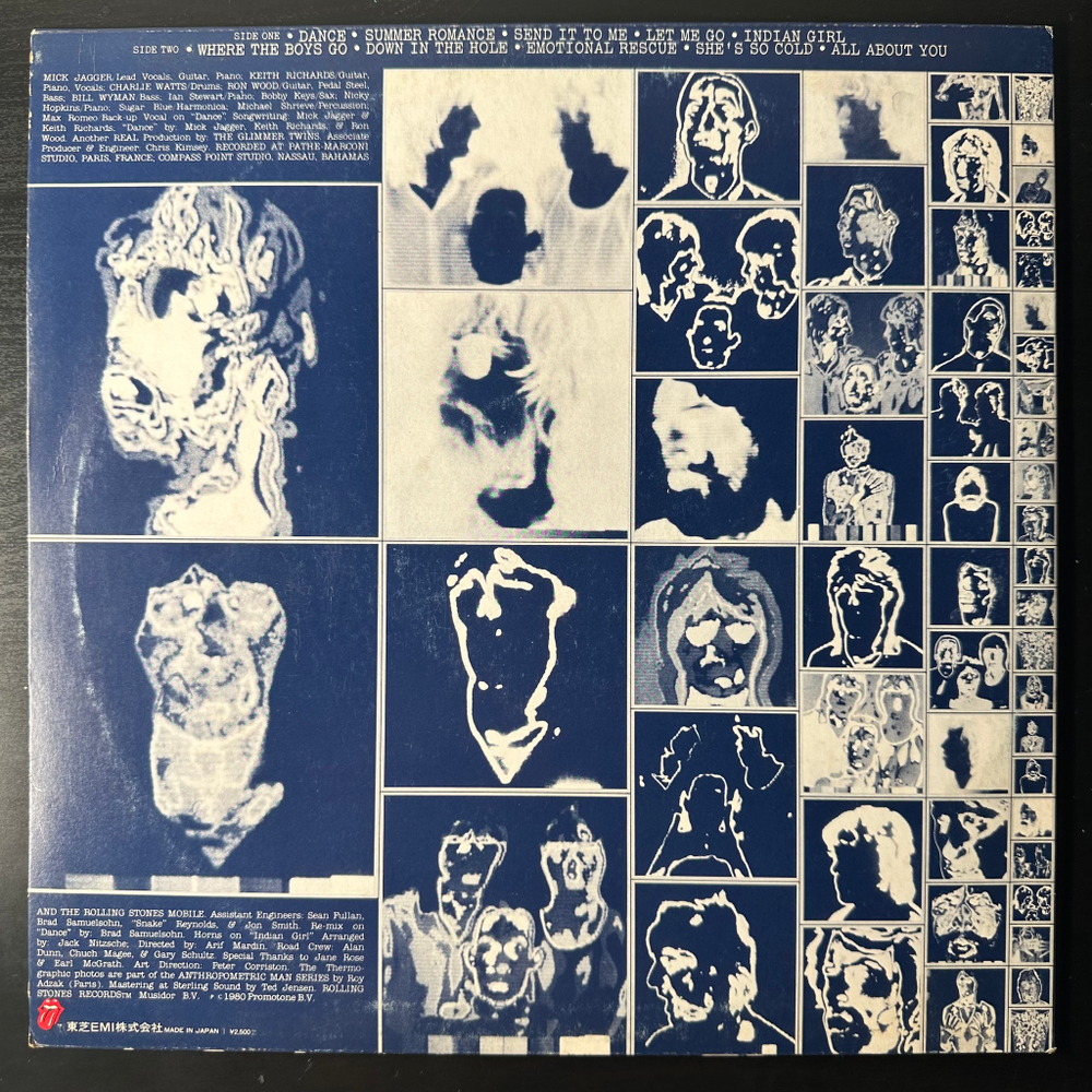 The Rolling Stones ‎– Emotional Rescue (Япония 1980г.)