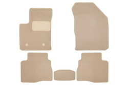 Коврики в салон для KAIYI E5 2022- седан, 5шт. (текстиль, бежевые) KLEVER0412400122112KH