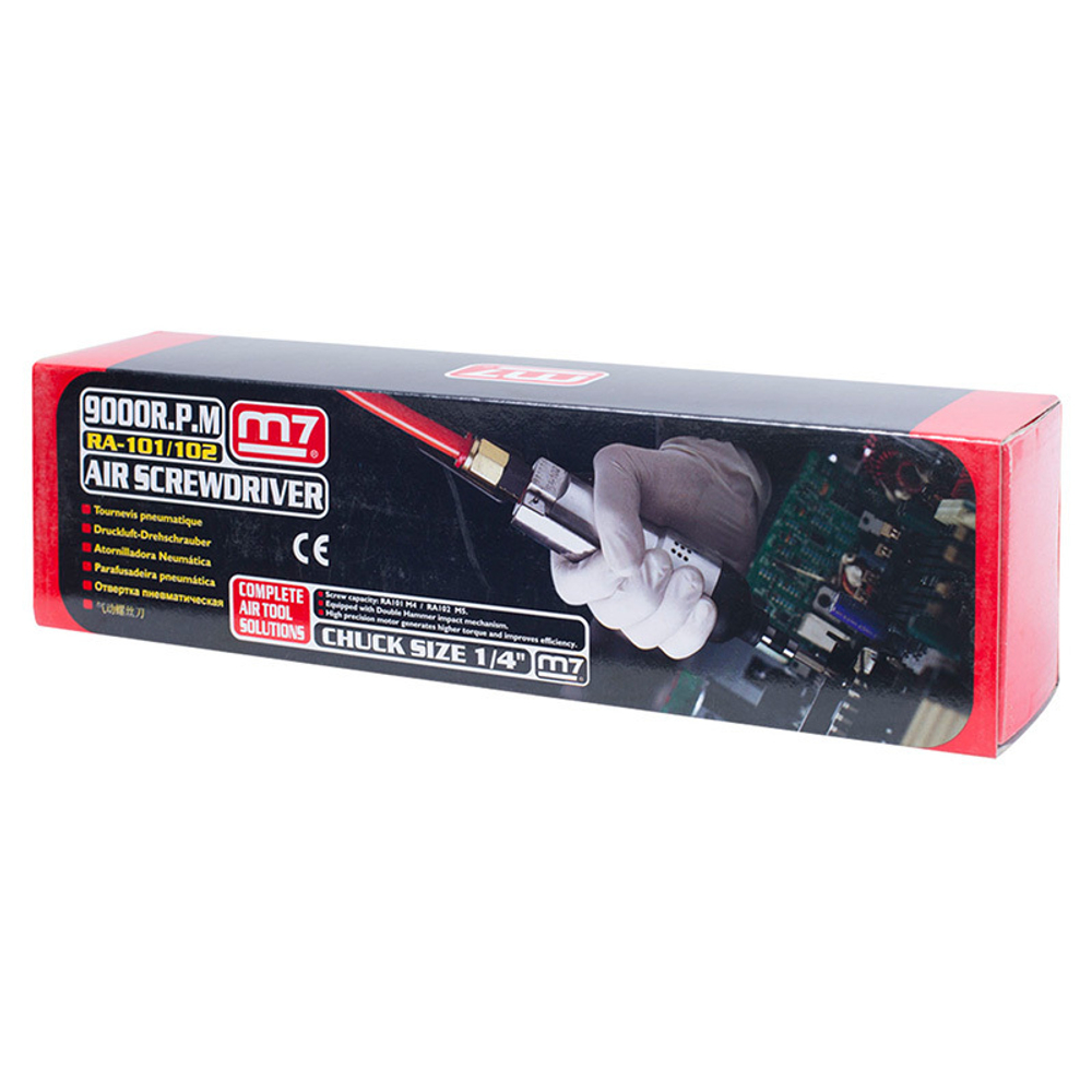 MIGHTY SEVEN (RA-101) Пневматический шуруповерт 12 Нм, 9000 об/мин