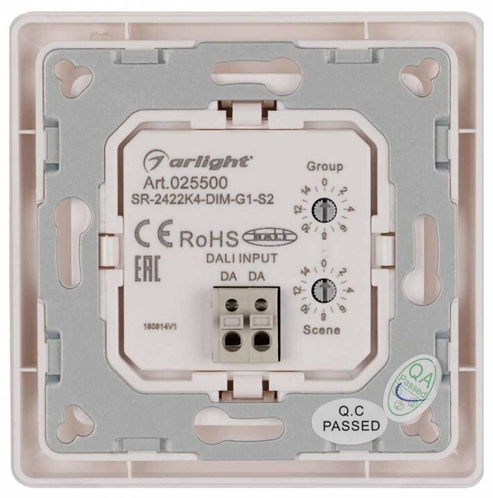 Панель-диммера клавишная накладная Arlight Intelligent 025500