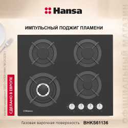Варочная панель газовая Hansa BHKS61136