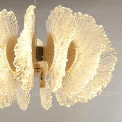 Люстра Cloyd ANTIGUA C1 / Ø35 см - золото (арт.11317)