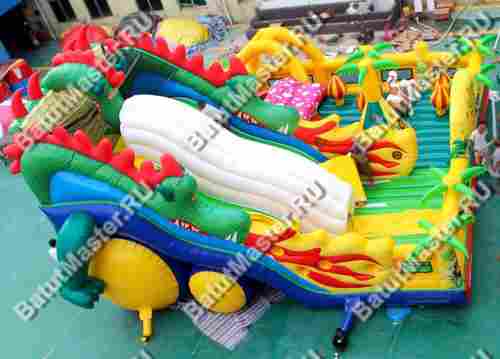 Батут "Пленительная Саванна",10x10x7 м