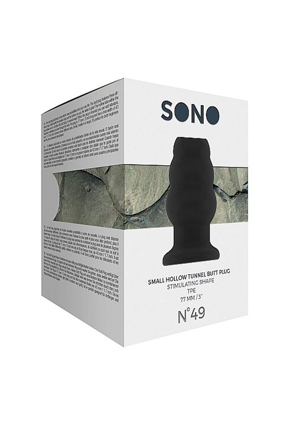 Shotsmedia - Полая анальная пробка-тоннель No49