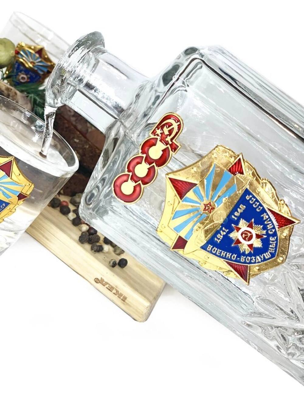 Подарочный водочный набор «ВВС СССР»