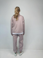 Костюм с поло пудра