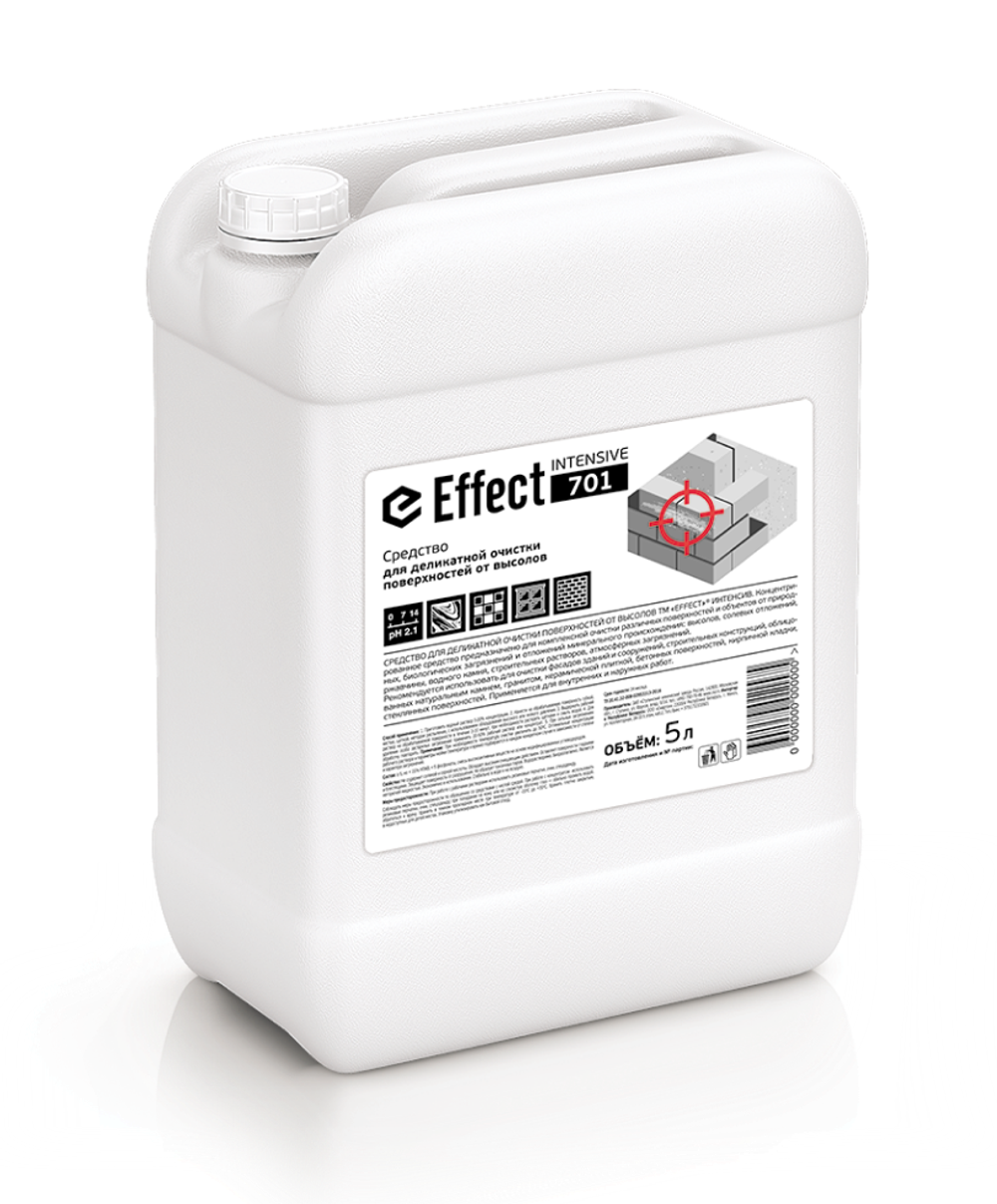 Средство для деликатной очистки поверхностей от высолов Effect Intensive 701 5 л.