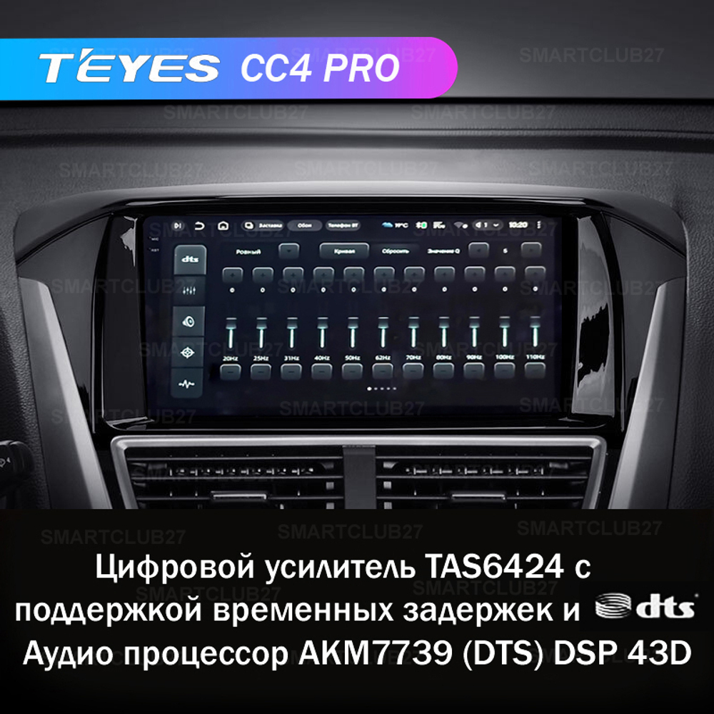 Teyes CC4 Pro 9" для Mitsubishi Eclipse Cross 1 2017-2021