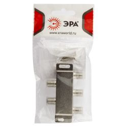 Делитель ТВ ЭРА 4 ответвления под F разъём 5-1000 МГц упаковка 1 шт.