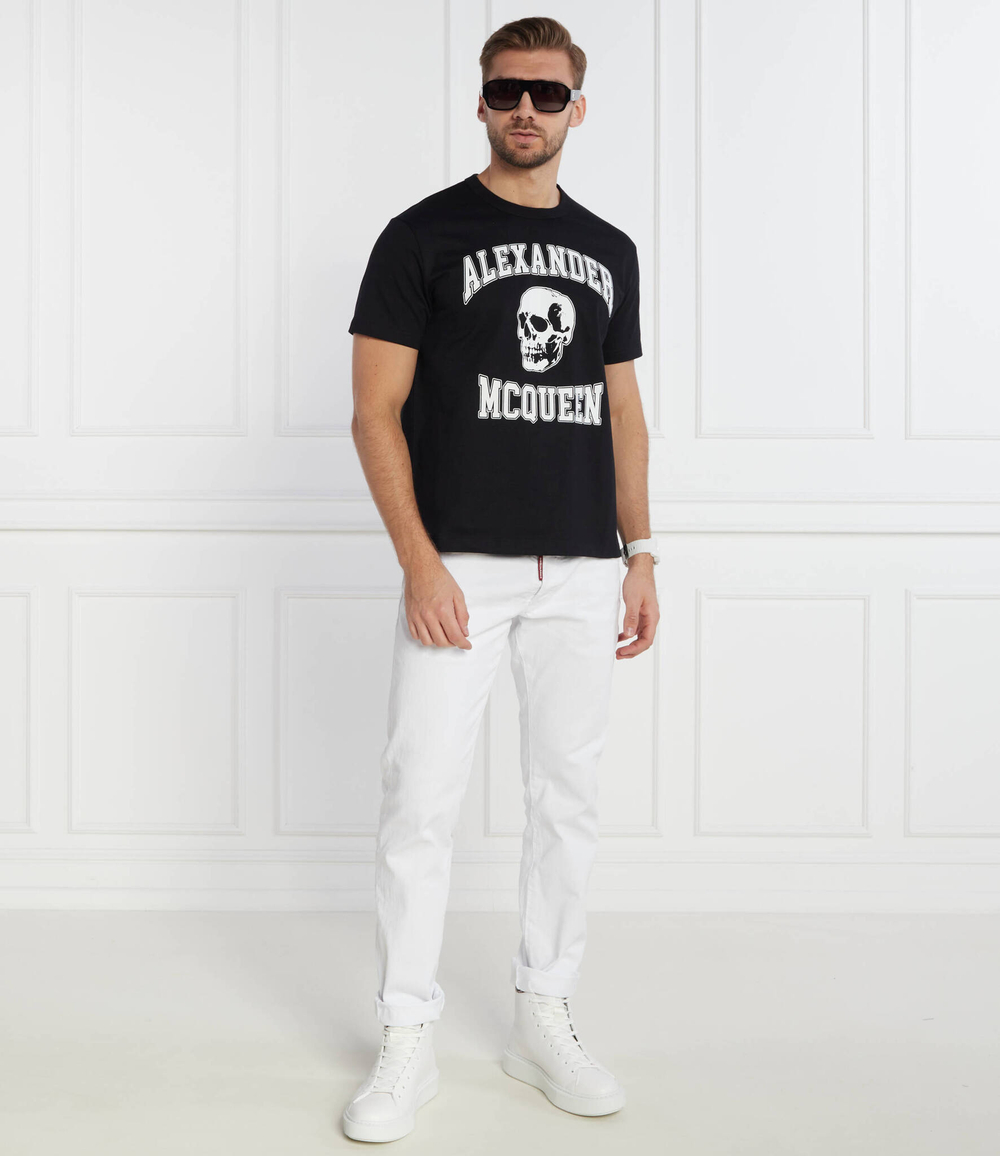 Футболка Alexander McQueen - черный(759442 QVZ29)