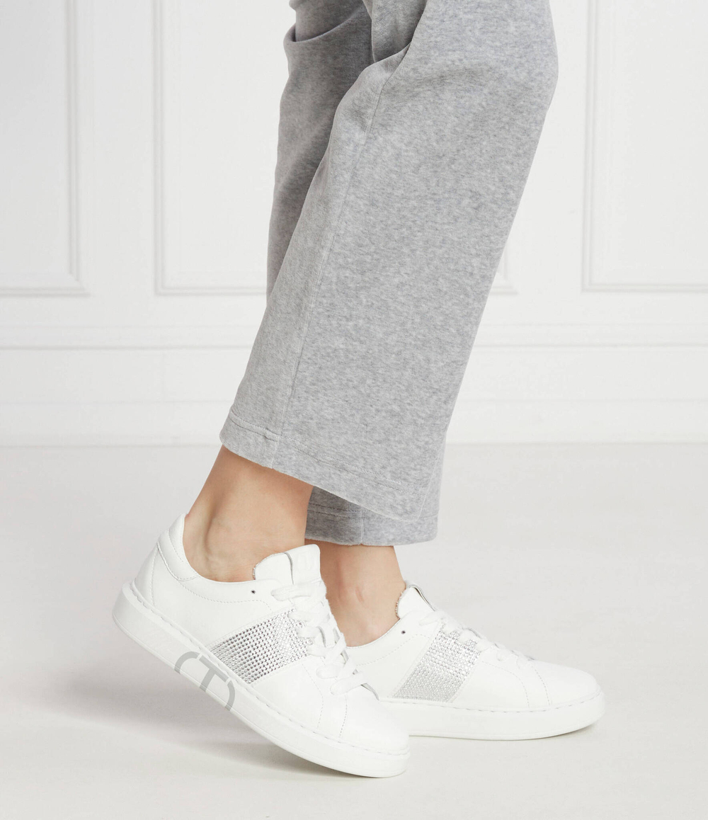 Кроссовки TWINSET - белый(241TCP016)