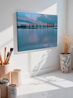 Картина на стену 40 X 50 Зимний пейзаж